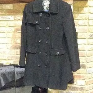 Black warm winter coat!
